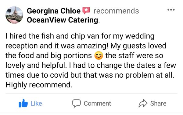 Customer review image from a corporate event